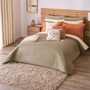 Edredón Ligero 2 Vistas Arena-Café