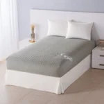 Protector De Colchon Repelente Gris