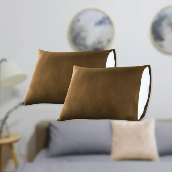 Par De Fundas De Almohada Std Variedad de Colores