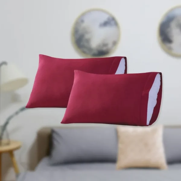 Par De Fundas De Almohada Std Variedad de Colores