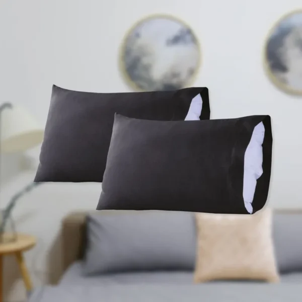 Par De Fundas De Almohada Std Variedad de Colores