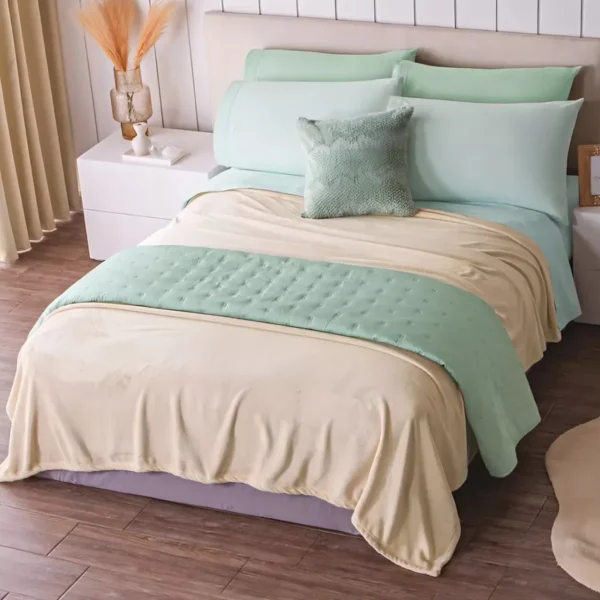 Cobertor Ligero Ultrasuave Beige
