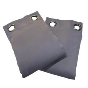Cortina Blackout Con Aros 2 Paneles ¡ENVÍO GRATIS!