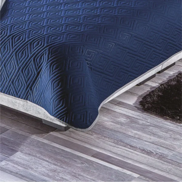 Edredón Ligero 2 Vistas Marino-Gris