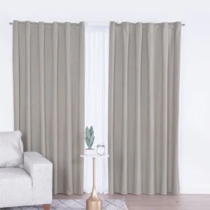 Cortina Decorativa Lisa Tela Suave Larga