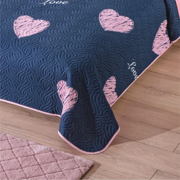 Edredón Ligero 2 Vistas Heart Matrimonial/Individual