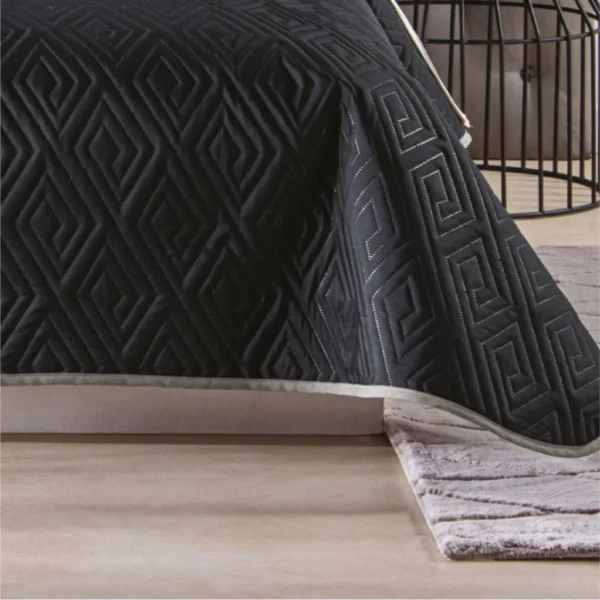 Edredón Ligero 2 Vistas Negro-Gris