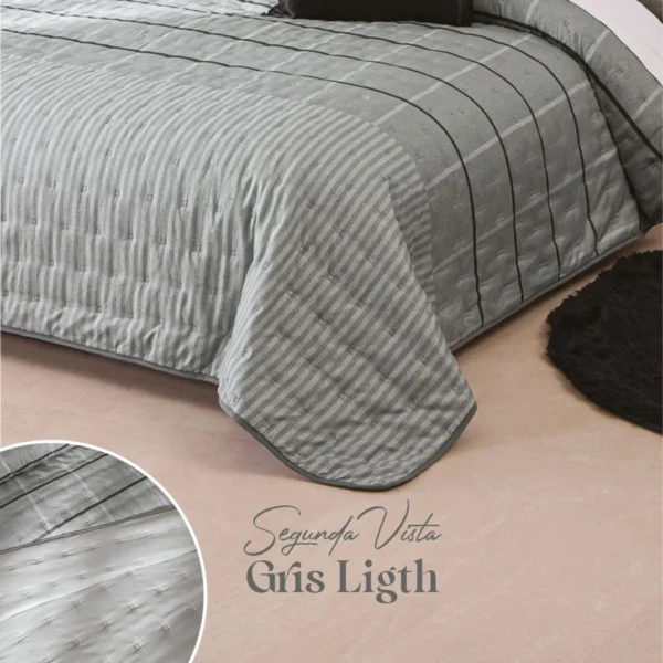 Edredón Ligero 2 Vistas Gray