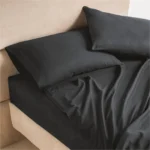 Sábana Suave Al Tacto Negro