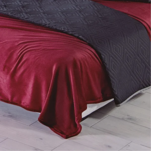 Cobertor Ligero Ultrasuave Vino