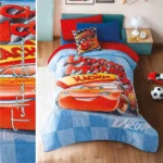 Cobertor Pachicalientito Rayo McQueen Individual