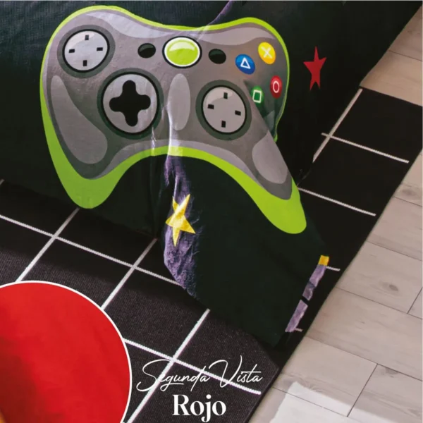 Cobertor Pachicalientito Gamer Matrimonial-Individual