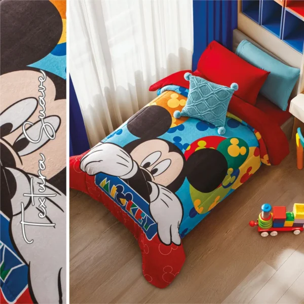 Cobertor Pachicalientito Mickey Fiesta Individual