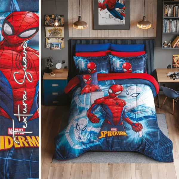 Cobertor Pachicalientito Spider-Man Super Matrimonial-Individual