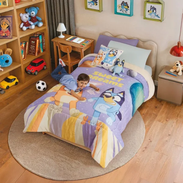 Cobertor Pachicalientito Bluey Individual