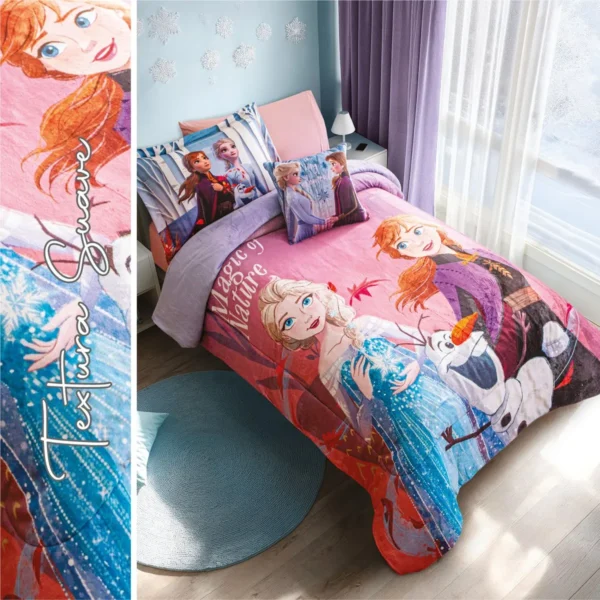 Cobertor Pachicalientito Frozen Magic Individual