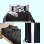 Combo de Recámara Premium 3 en 1 | Edredón Ligero Matrimonial 2 Vistas + Cortinas +Sábanas